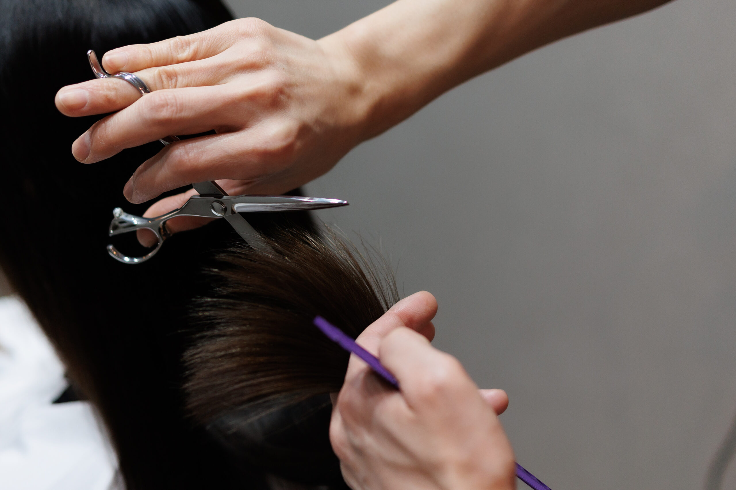 ヘアカットの写真